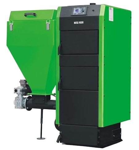 Пеллетный котел с ретортной горелкой