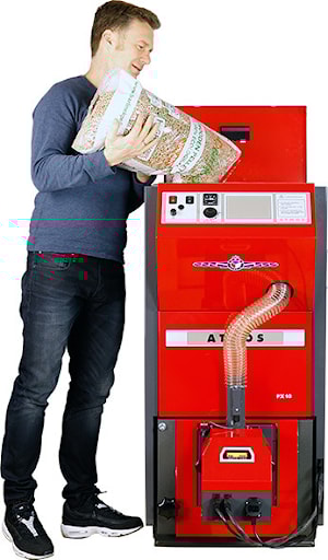 Компактный пеллетный котле ATMOS D 10 PX