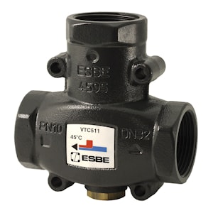 Термостатический чугунный клапан ESBE VTC511  